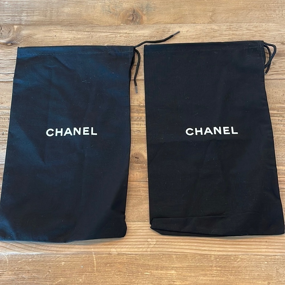 Chanel sandal dust bags